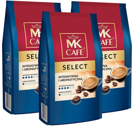 Kawa ziarnista MK Cafe Select 3x1kg